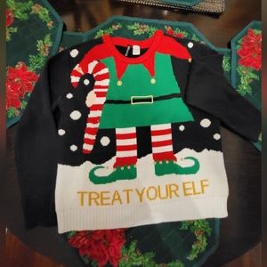 Divided H&M ugly christmas sweater
